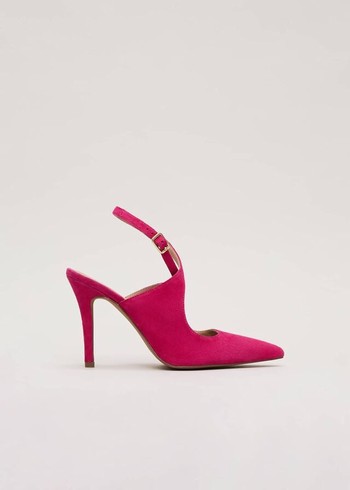 Phase Eight Cross Overs Heels Pink Canada | YAWUSQ-738